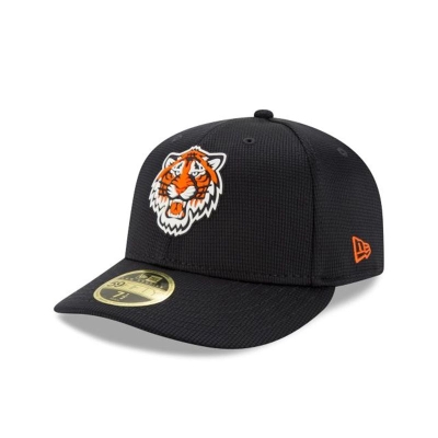 Detroit Tigers Gorra | New Era MLB Clubhouse Collection Low Profile 59fifty Fitted Cap Mexico - Azules
